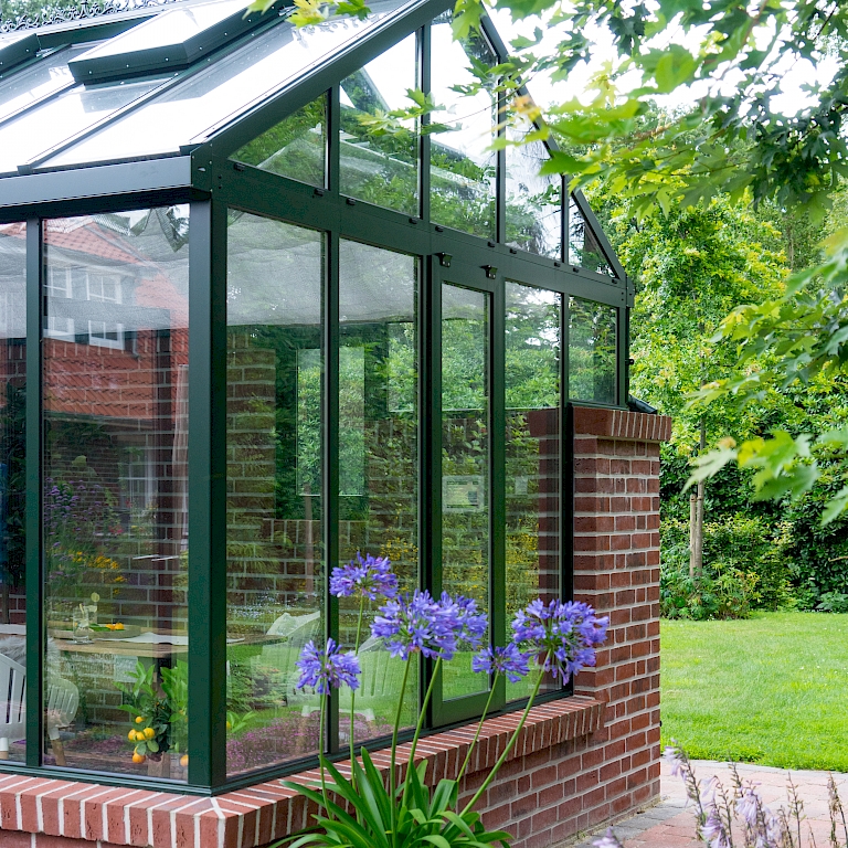 Gewächshaus York - Langlebiges Glas-Gewächshaus für den heimischen Garten